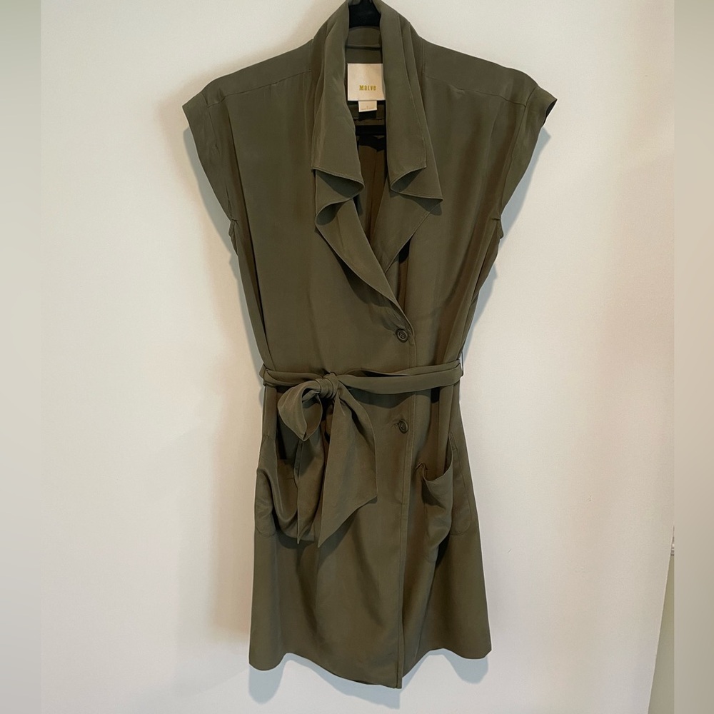 Anthropologie Maeve Ida Silk Wrap Dress Size 2
